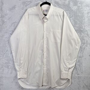 Turnbull & Asser Men's Dress Shirt XL?*READ Blue/Yellow Stripe Button Down